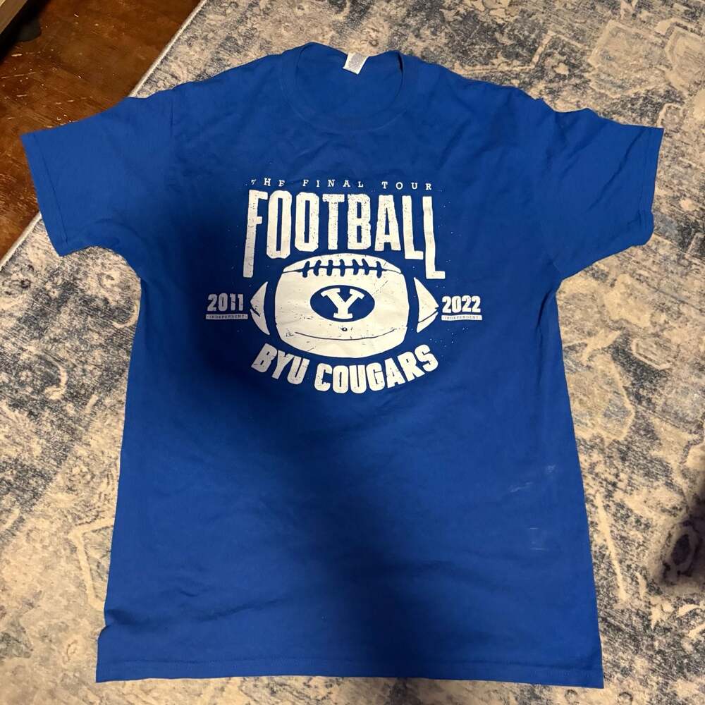 BYU Cougars 2022 Independence Farewell Tour Football T-Shirt